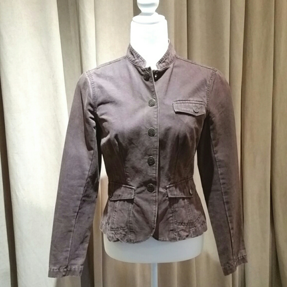 Calvin Klein Denim Blazer - Picture 5 of 11